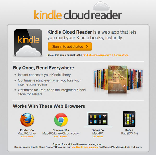 kindle cloud reader app for mac